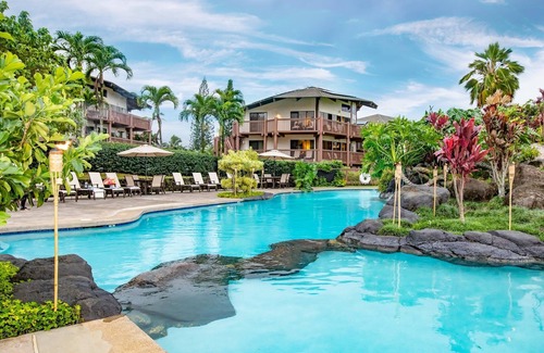 Princeville Complejo | Disfrute de este Tropical, Oceanside Resort, a 1 milla de la piscina Queens Bath Tide