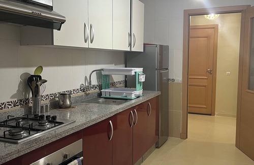 El Aggada Apartamento | Enjoyable 3-bedroom apartment with AC in Marrakech