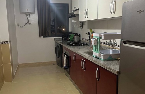 El Aggada Apartamento | Enjoyable 3-bedroom apartment with AC in Marrakech