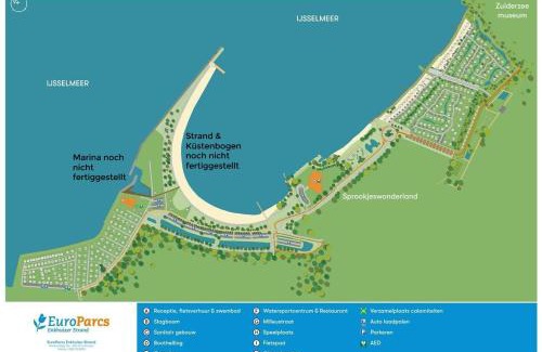 Enkhuizen Casa | Enkhuizer Strand Chalet IJsselmeerstrand Erste Reihe mit Zaun Hausnr 204