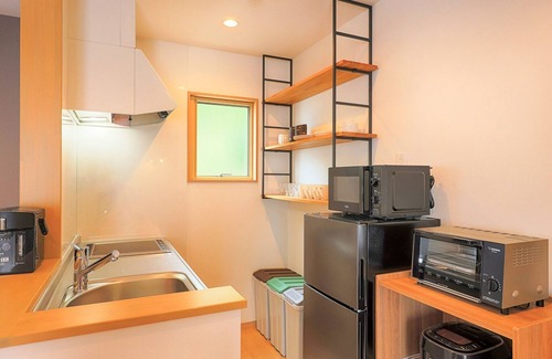 Fujiyoshida Casa | Entire 3LDK reserved View of Mt Fuji Built in 2020 with kitchen utensils B Ajisai / Fujiyoshida Yamanashi