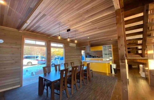 Oiwake Casa | Entire building reserved 250 Large luxury Finnish log house with panoramic views of Mt Asama / Kitasaku-gun Nagano