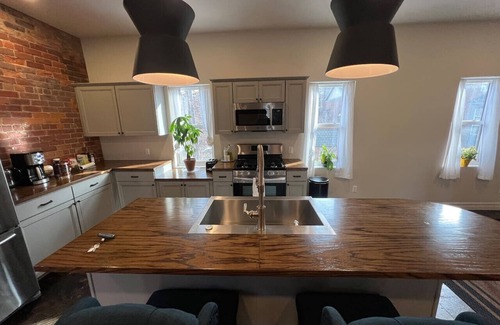 Brush Park Casa | Historic Carriage House Apartment w/ Garage Parking