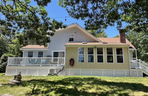 Wareham Casa | Entire Private Home on Secluded 6 Acre Lot with Water View Near Beaches