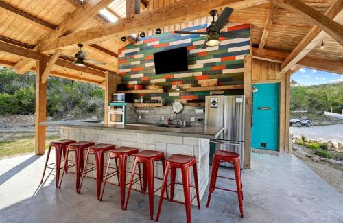 Dripping Springs Casa | Entire Property Rental for Large Groups Sleeping 40+ Guests with Pool and Fire Pit in Texas Hill Country near Austin, Texas