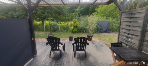 Aureilhan Casa | EntreLac&Océan2 - Chambre d'hôtes-Entrée et Terrasse privée - cyclotouristes et motards bienvenus