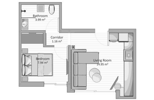 Zakynthos Town Apartamento | Eolia Apartment