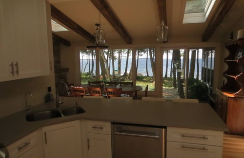 Ephraim Cabaña | Ephraim Waterfront Cottage con un muelle privado en Green Bay