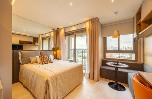 Campo Belo Apartamento | EQS - Residencial Quad Studios Campo Belo by Anora Spaces
