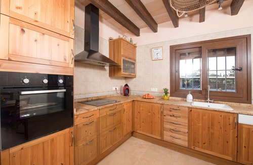 Sencelles Casa | ES MITJA DAVALL - Villa con jardín privado en Sencelles. WiFi Gratis