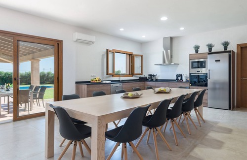 Sa Pobla Villa | ES MOLI D'EN SION - Villa con piscina privada en Sa Pobla. WiFi Gratis