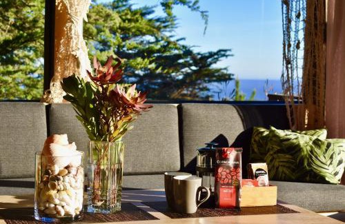 Pichilemu Casa | - ESCAPADA DE LUJO PARA DOS - Casa Boutique Privada - Vistas al Océano - Parrilla y Fogón en Quincho Privado - Insumos desayuno - Tu estadía incluye GRATIS 1 Sesión de Hidromasaje & Cromoterapia bajo las estrellas en Jacuzzi Privado