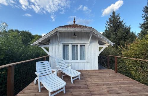 Isles-les-Villenoy Chalet De Esquí | Escapade Romantique en Chalet Nature, Calme et Douceur au Bord de Marne