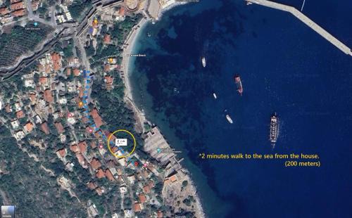 Alanya Villa | Escape to History in a Stunning Stone House with Garden and Sea View in the Heart of Alanya