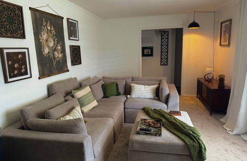 Jones County Casa | Escape to Retro Luxe, where vintage charm meets modern luxury.
