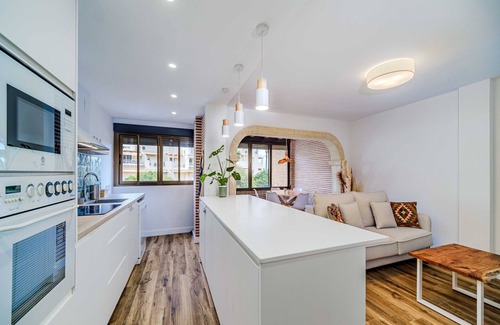 Platja de l'Arenal Apartamento | Esencia del Arenal Javea Apartment, con Terraza soleada y junto a la Playa