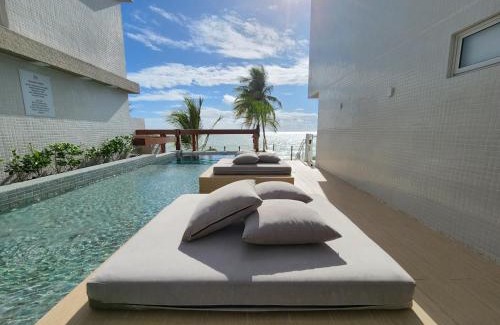Jardim Oceania Apartamento | Espaço a beira mar de João Pessoa com jacuzzi e pé na areia