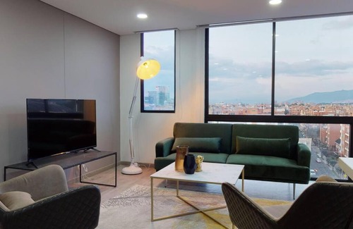 Calle 100 Apartamento | Espectacular apto con una vista espectacular