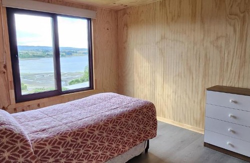Chonchi Apartamento | Espectacular cabaña con vista al mar