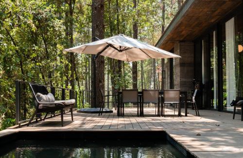Amanalco de Becerra Apartamento | Espectacular Casa de lujo en el Bosque