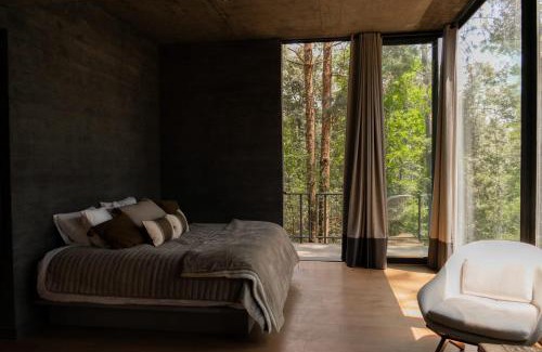 Amanalco de Becerra Apartamento | Espectacular Casa de lujo en el Bosque