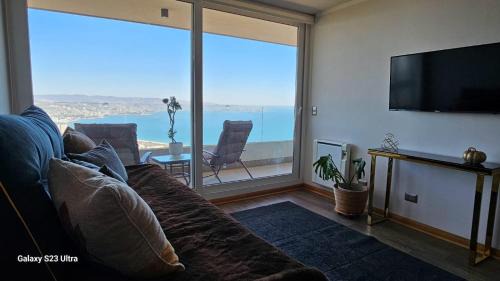 Renaca Apartamento | Espectacular Departamento en Reñaca - Viña con hermosa vista al mar y piscina temperada