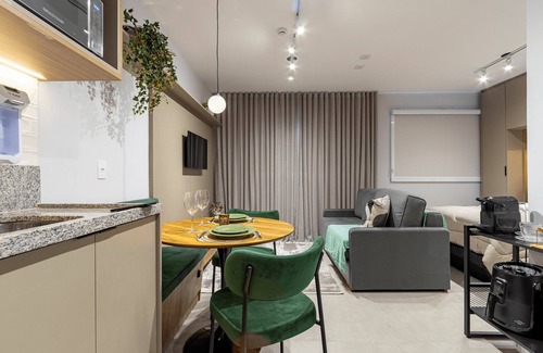Vila Mariana Apartamento | Essence Studio Vila Mariana | Air Conditioning, Wi-Fi & Vila Mariana Metro