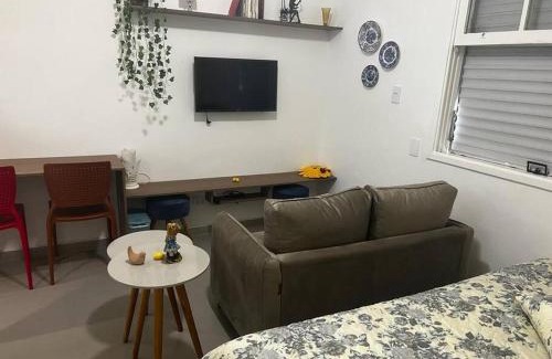 Embare Apartamento | Estúdio aconchegante em Santos na praia do Embaré