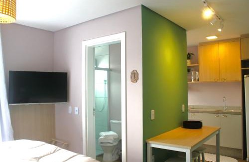 Pomerode Apartamento | Estúdio boho no centro de Pomerode