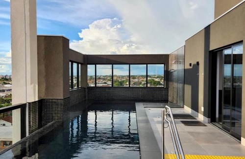 Amambai Casa | Estúdio com Quarto Privativo, TV e Cama Super King
