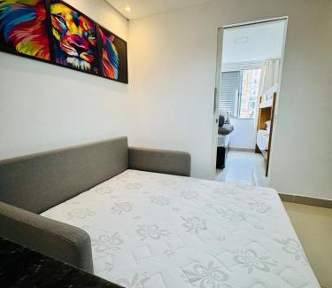 Vila Assuncao Apartamento | Estúdio em prédio frente ao mar