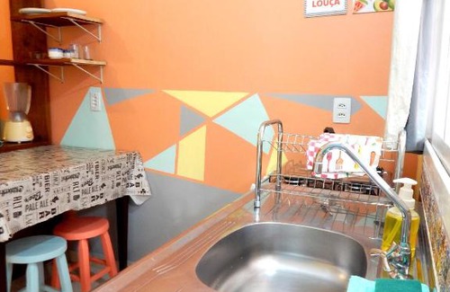 Ingleses Centro Apartamento | Estúdio7 com cozinha, garagem, ar, 250 m do mar
