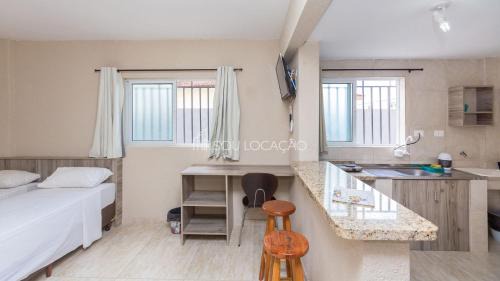 Cidade Industrial de Curitiba Apartamento | Estúdios confortáveis com preços acessíveis totalmente mobiliados