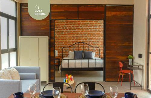 Barrio de Jalatlaco Apartamento | Estancia intima con terraza en Oaxaca Pet Friendly