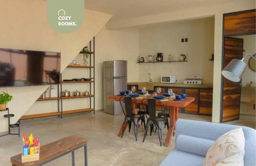 Barrio de Jalatlaco Apartamento | Estancia intima con terraza en Oaxaca Pet Friendly