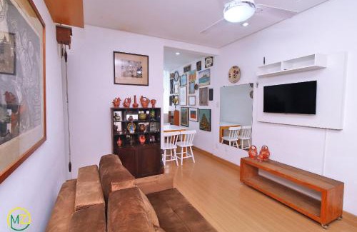 Leblon Apartamento | Estiloso e confortável 2 quartos no Leblon
