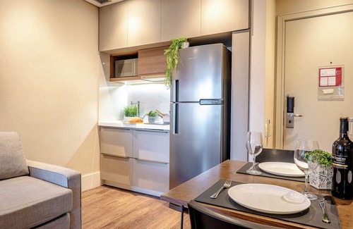 Brooklin Novo Apartamento | Estudio com AC e vaga