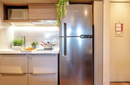 Brooklin Novo Apartamento | Estudio com AC e vaga