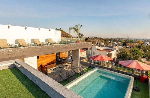 Oaxtepec Apartamento | Estudio con terraza privada | Albercas & Rooftop