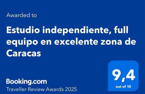 Baruta Apartamento | Estudio independiente, full equipo en excelente zona de Caracas