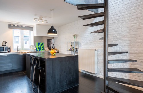 Ixelles Apartamento | Europea Bruselas Luxury Duplex Terrace Residence - Flagey