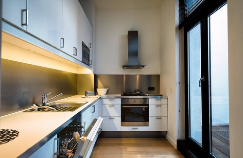 Wijk van de Squares Apartamento | Distrito Europea - Brillante y Diseño Apartamento con terraza