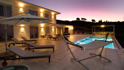 Atsipópoulon Villa | Eva Villas West with infinity pool & and panoramic sea view