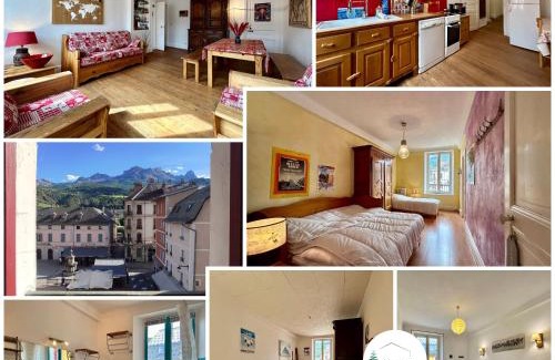 Barcelonnette Apartamento | Evasion Authentique - Centre ville - Jeux de société