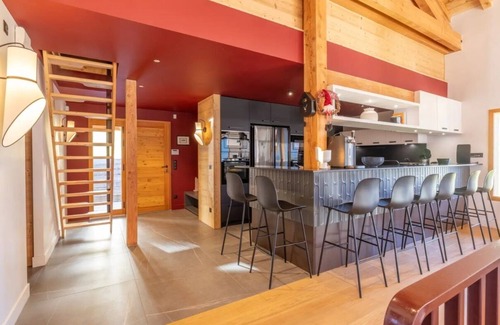 Hauteluce Chalet De Esquí | Exceptional 5-star chalet facing Mont Blanc - Jacuzzi & Sauna & Cinema