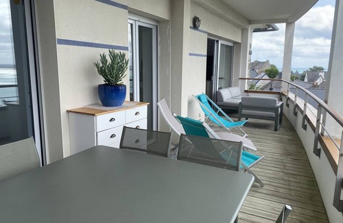 Saint-Cast-le-Guildo Apartamento | Exceptional apartment with sea view - 400 m from the beach