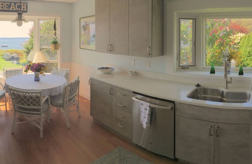Kennebunk Casa | Excepcional casa frente al mar con playa privada y patio trasero