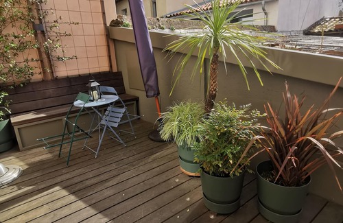 Toulouse Left Bank Apartamento | Exceptional T3 with terrace in hypercentre