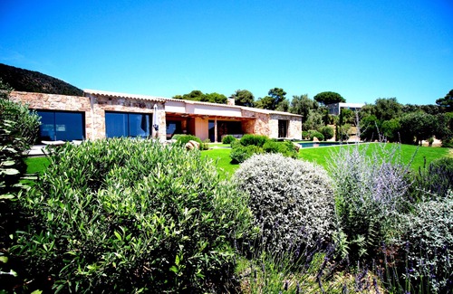 Hameau de Palombaggia Villa | Excepcional vista al mar con piscina, a 300 metros de la playa de Palombaggia, acceso privado