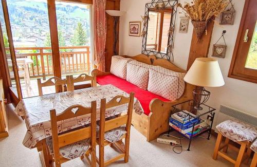 Megeve Apartamento | Exceptional view of village and mountain